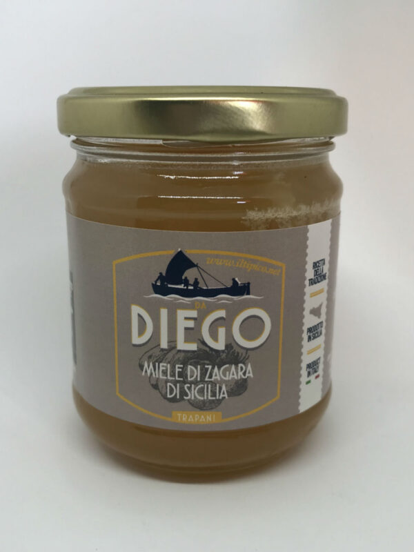 Miele di Zagara di Sicilia 250gr prodotti tipici trapanesi e siciliani da Diego iltipico.net