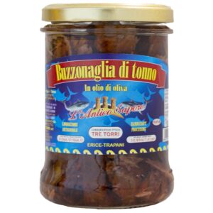 Buzzonaglia di tonno all’olio d’oliva prodotti tipici trapanesi e siciliani da Diego iltipico.net
