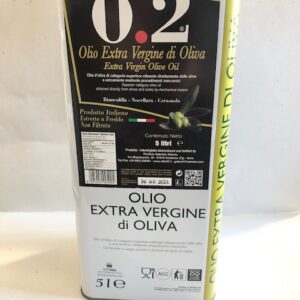 Olio In Latta Extra Vergine di Oliva LT 5 Contenuto Netto prodotti tipici trapanesi e siciliani da Diego iltipico.net