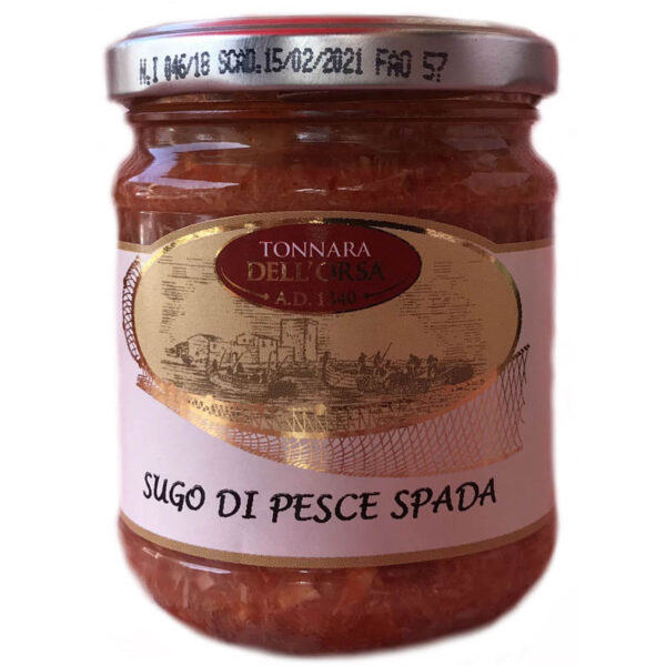 Sugo di Pesce Spada prodotti tipici trapanesi e siciliani da Diego iltipico.net